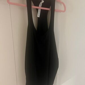 Black Racerback Tank Top